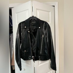 PrettyLittleThing leather jacket